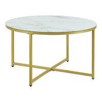 COUCHTISCH Uppvidinge 80/80/45 - Weiß, Holzwerkstoff (80/80/45cm) - [en.casa]