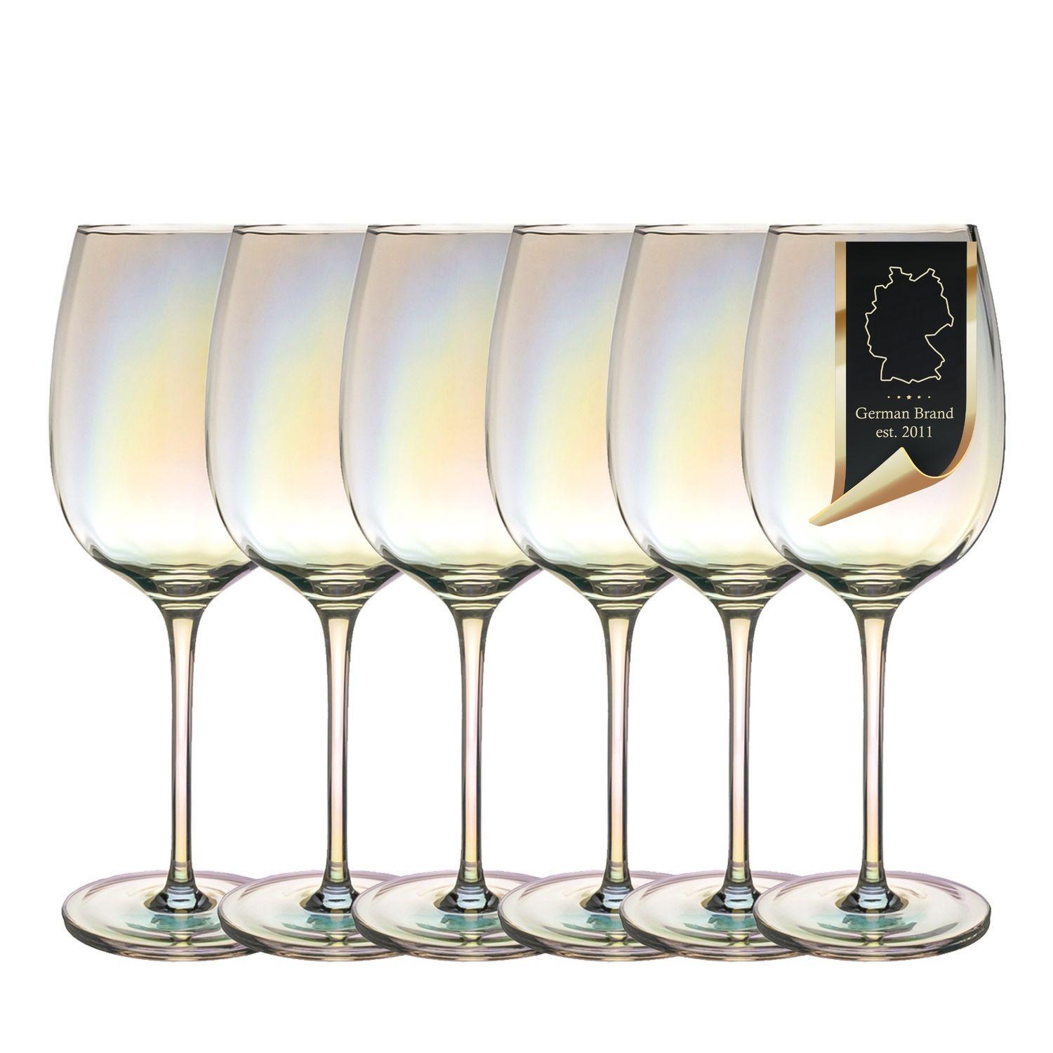 WEINGLAS SET 440 ml (6-tlg.) - Transparent, Glas (0.44L) - Intirilife