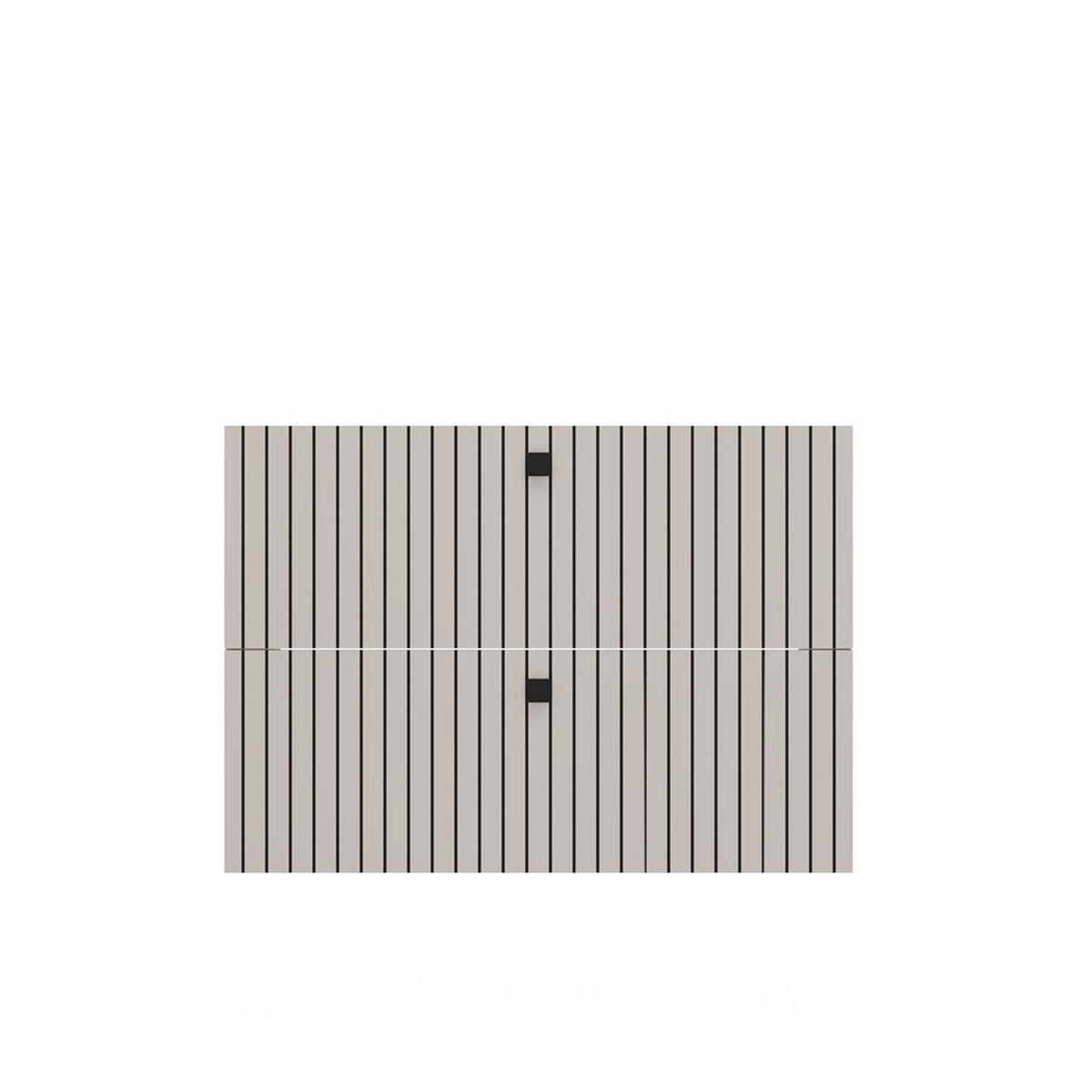 WASCHBECKENUNTERSCHRANK Kaschmir 80/57/46 - Kaschmir, Holzwerkstoff (80/57/46cm) - RAUMHIRSCH FURNITURE