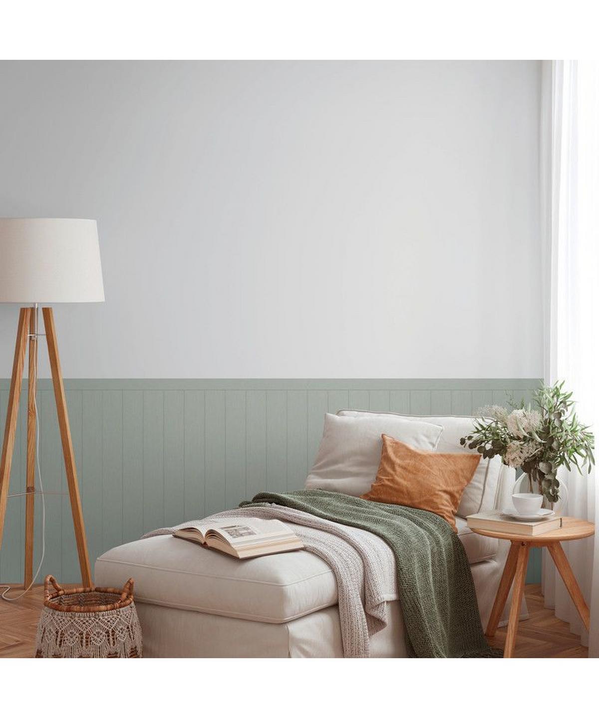 VLIESTAPETE Blau 106/500 cm - Grau, Textil (106/1cm) - KUNSTLOFT