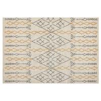 KURZFLOR-TEPPICH Kadapa 200/140 cm - Beige, Textil (140/200cm) - Beliani