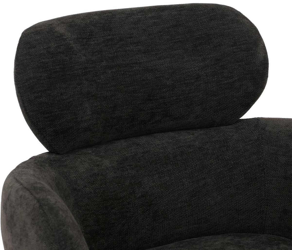 ESSZIMMERSTUHL Anthrazit - Anthrazit, Textil (61/86/69cm) - MCW