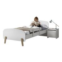 KINDERZIMMER Set Karilynn 2 Massivholz+MDF weiß - Weiß, Holz (120/73/220cm) - 58aufmkessel