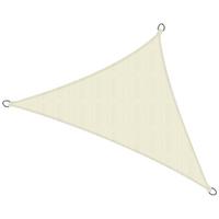 SONNENSEGEL SolVision HS9 500/500/700 cm dreieckig Creme HDPE - Creme, Kunststoff (500/500cm) - Sol Royal