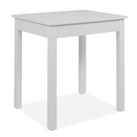 ESSTISCH weiß 90 x 67 cm, Küchentisch in modernem Design - Weiß, Holzwerkstoff/Kunststoff (67/90/76cm) - Furn.Design