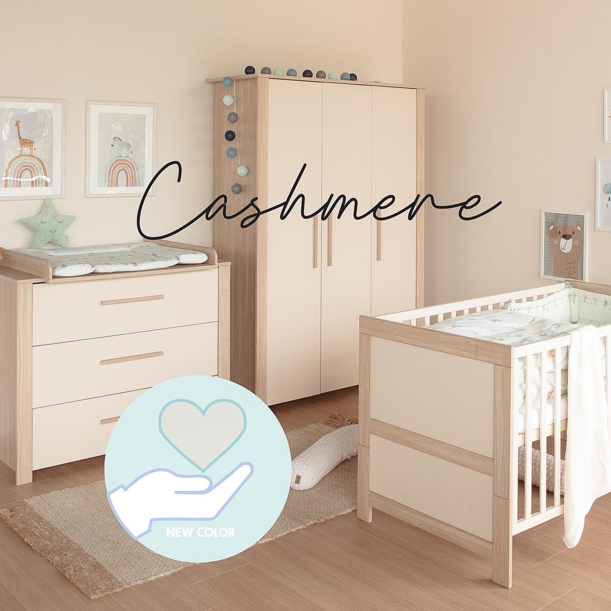 BABYBETT Momo 70x140 cm - Kaschmir, Holzwerkstoff (70/140cm) - Roba