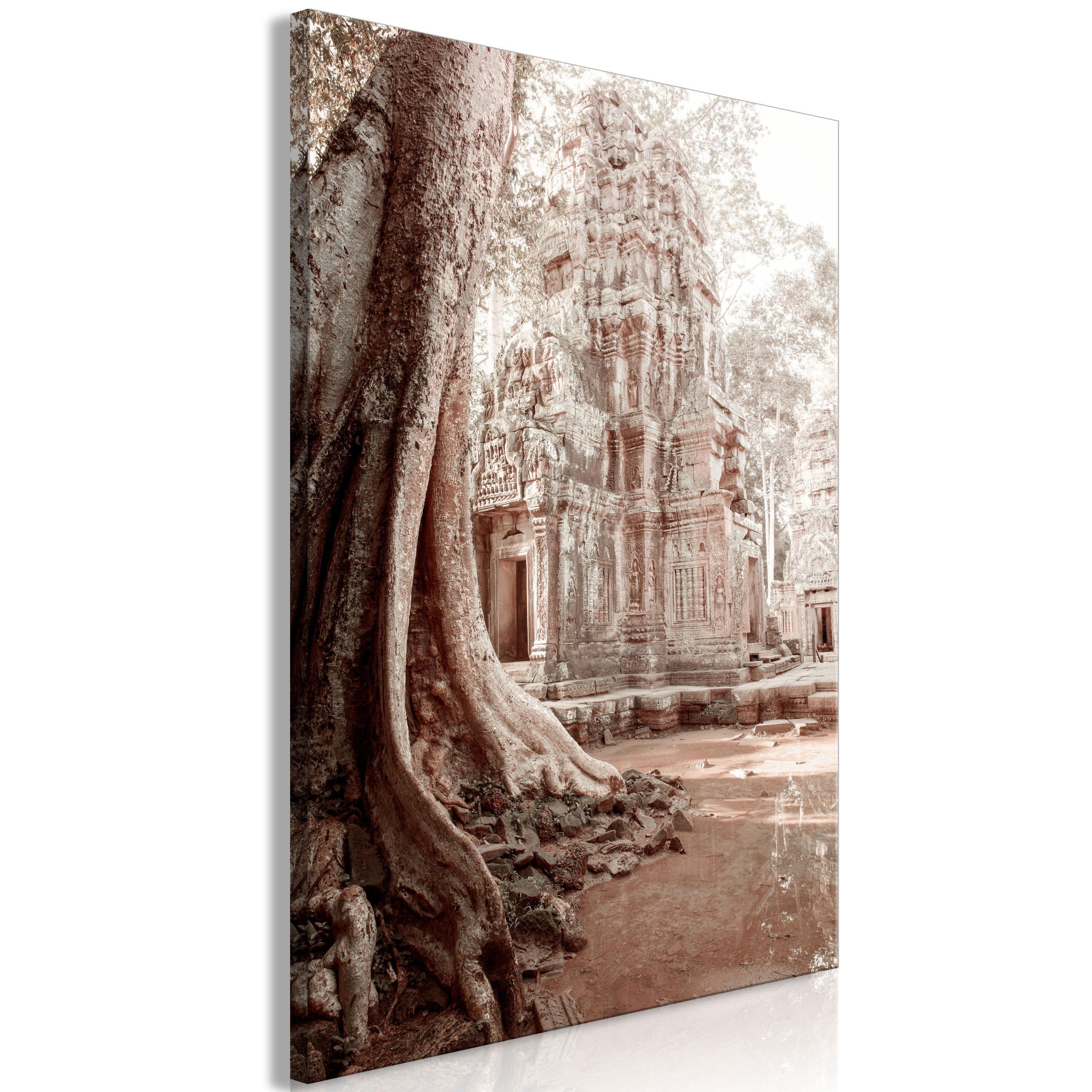 KUNSTDRUCK Braun 40/60 cm - Braun, Textil (40/60cm) - KUNSTLOFT