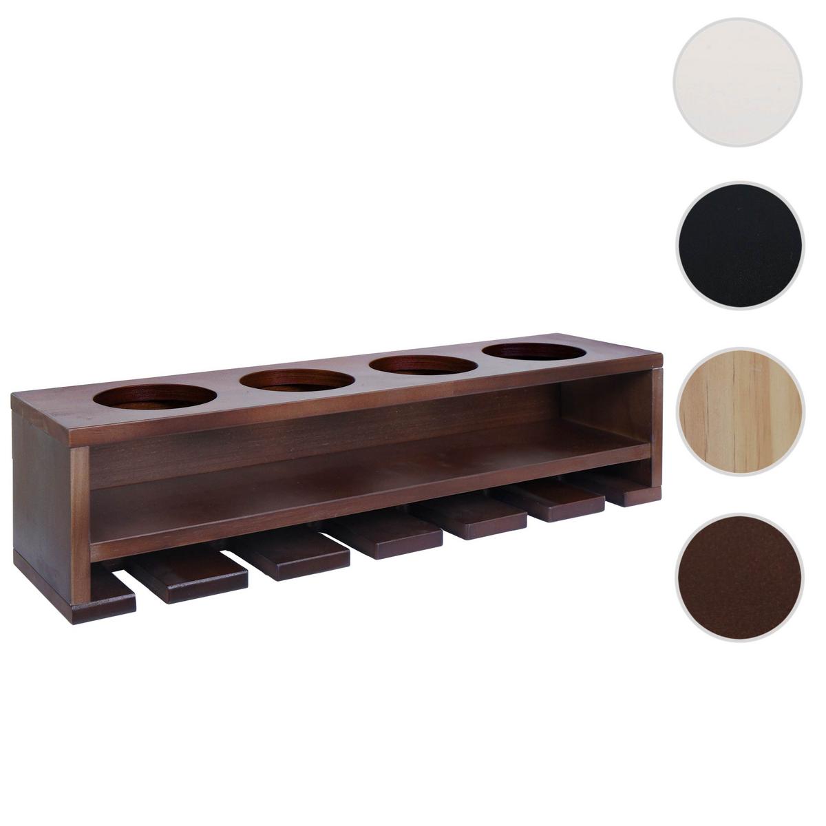 WEINREGAL Braun - Braun, Holz (48/12/12cm) - MCW