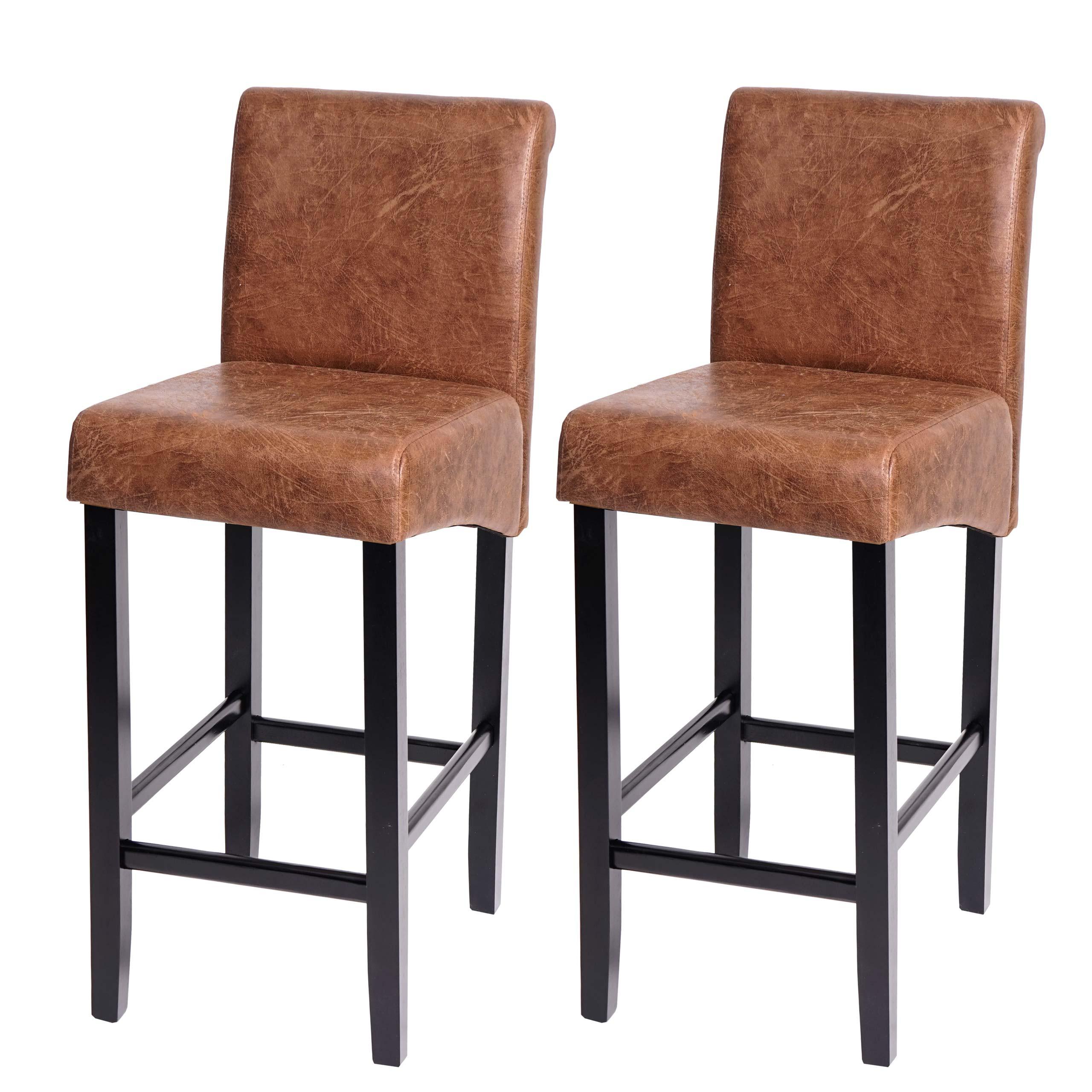 BARHOCKER Braun 2er-Set - Braun, Textil (39/105/53cm) - MCW