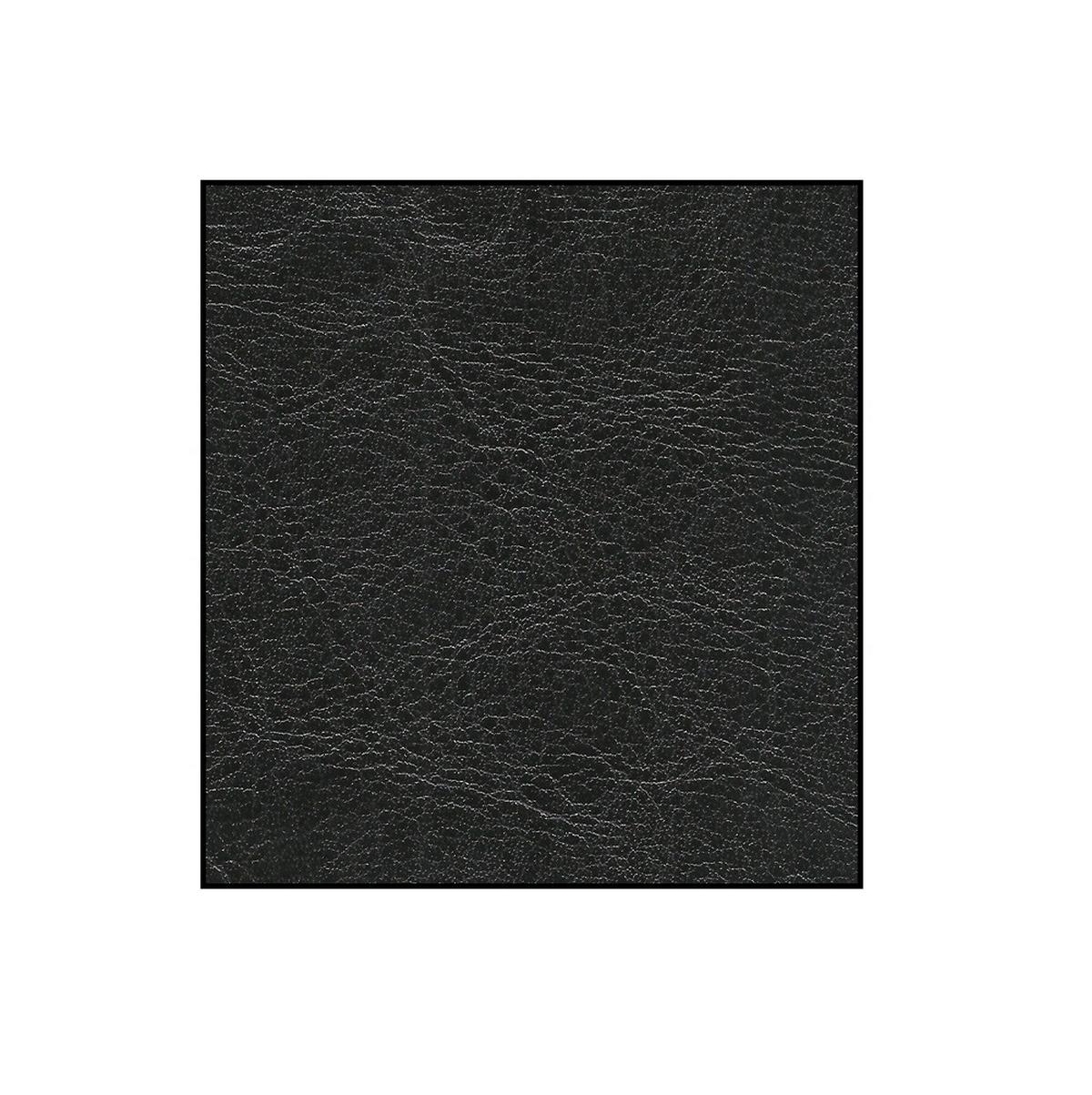 CHESTERFIELD-SOFA 2-sitzer Morin Schwarz vegan Leder - Schwarz/Braun, Holz/Textil (148/72/86cm) - S-Style Möbel