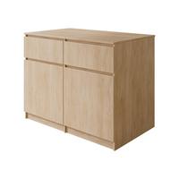 KÜCHENINSEL Ceronis - Eichefarben, Holzwerkstoff (120/95/74cm) - MIRJAN24