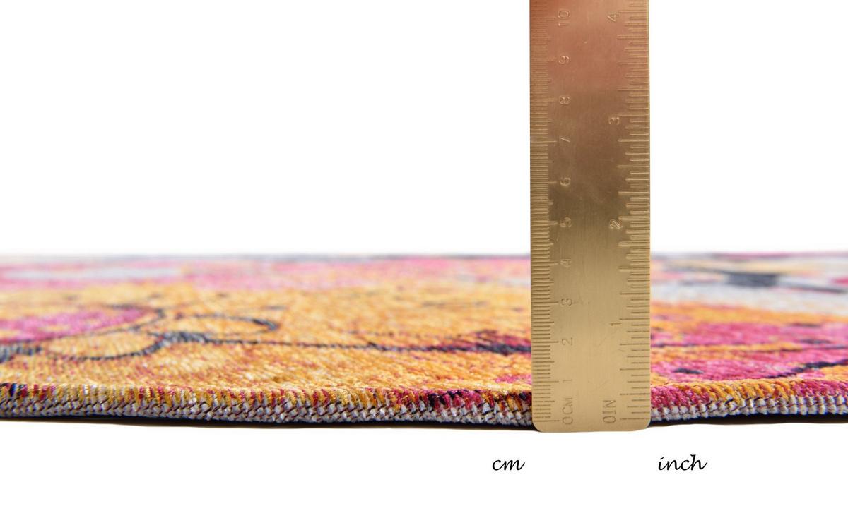 FLACHWEBETEPPICH Cosima 80x160 cm - Multicolor, Textil (80/160cm) - Gino Falcone