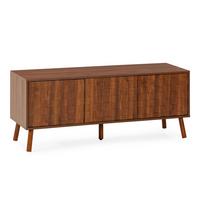 TV-ELEMENT Canadá 3 türen Walnuss-Optik - Walnussfarben, Holzwerkstoff (130/51/40cm) - VS Venta-stock