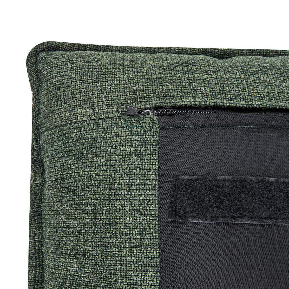 BETT mit Stauraum 160/200 cm Grün Bajonna - Grün, Textil (160/200cm) - Beliani
