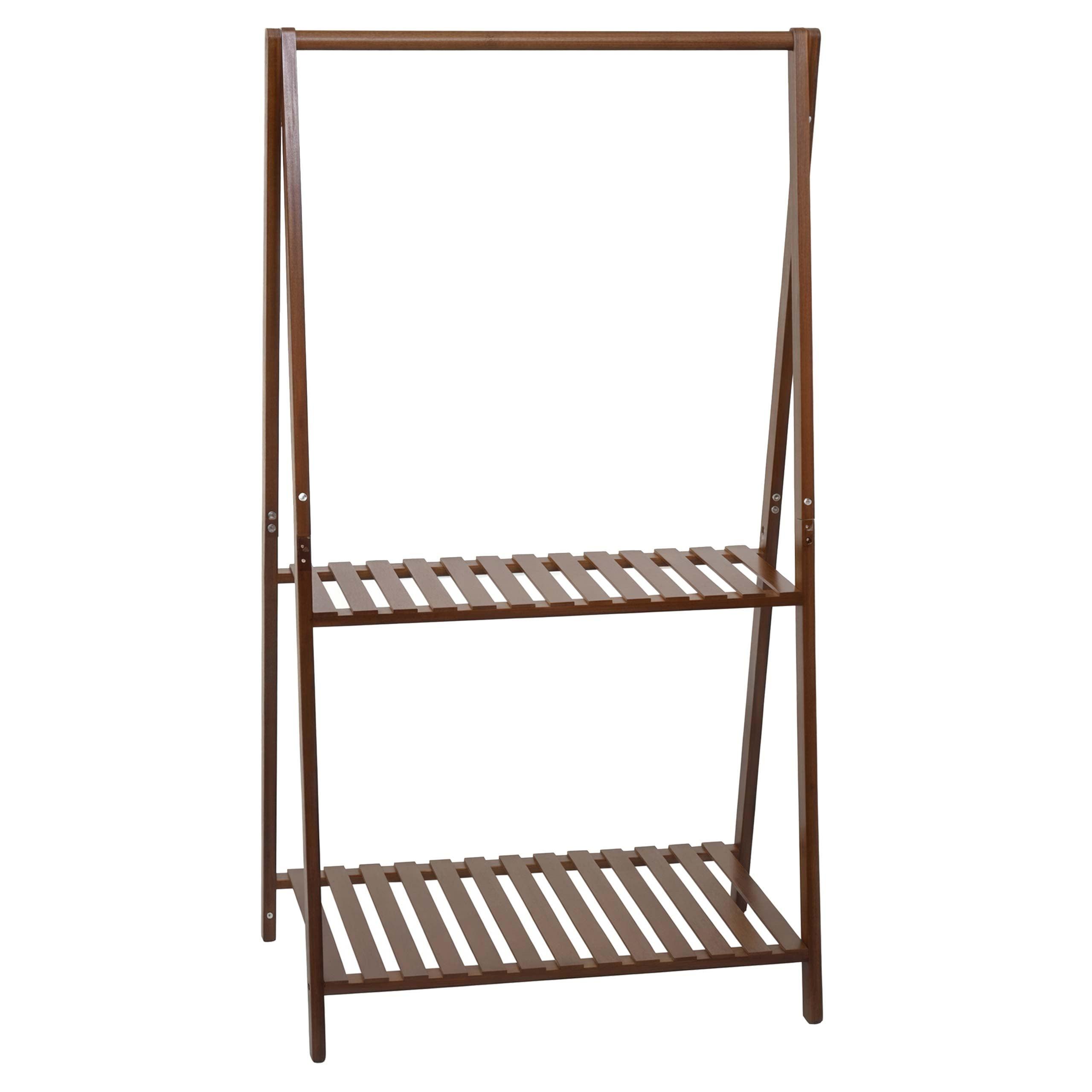 PFLANZENREGAL Braun - Braun, Holz (70/130/44cm) - MCW