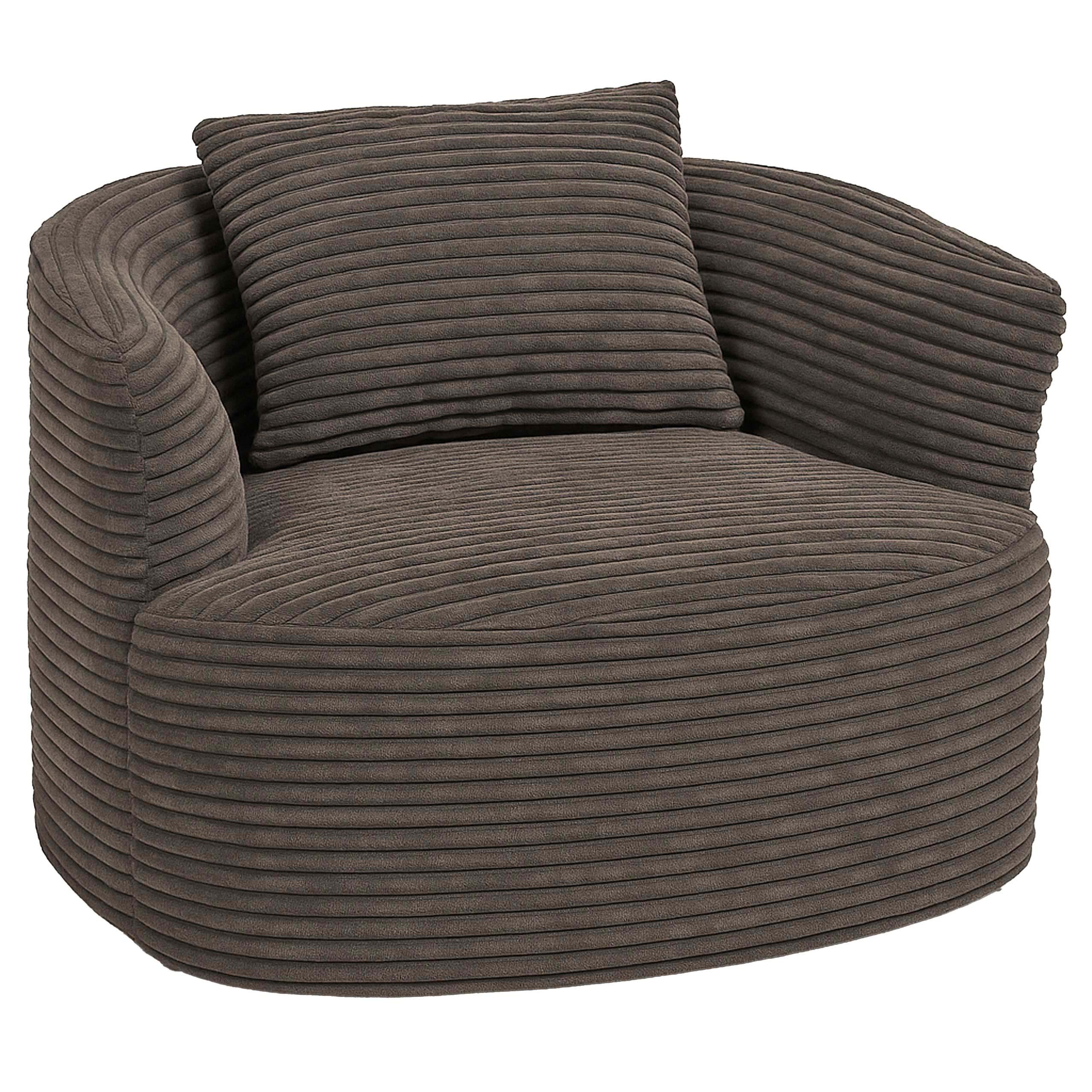 SESSEL Braun - Braun, Textil (100/66/86cm) - MCW