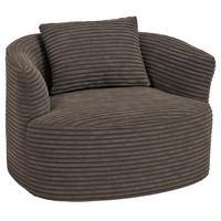 SESSEL Braun - Braun, Textil (100/66/86cm) - MCW