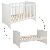 GITTERBETT 70/140 Weiß - Weiß, Holzwerkstoff (70/140cm) - Petits-meubles