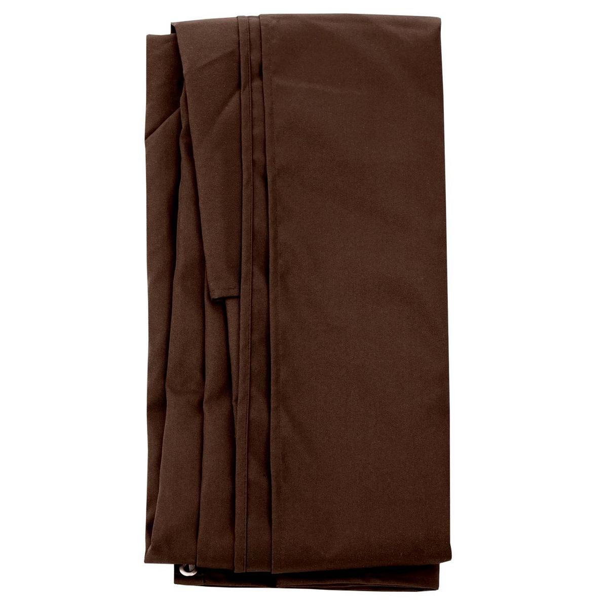 ERSATZ-BEZUG FÜR SCHIRM Braun - Braun, Textil (295/295cm) - MCW