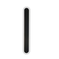 LED-WANDLEUCHTE Glowing 50/8/4 cm - Schwarz, Metall (8/4/50cm) - ZMH