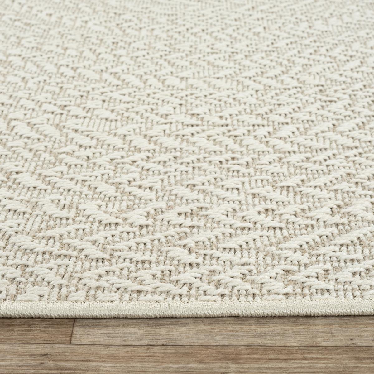 FLACHWEBTEPPICH Berber CORDEV Polypropylen Creme 240 x 340 cm - Beige, Textil (240/340cm) - KADIMA DESIGN