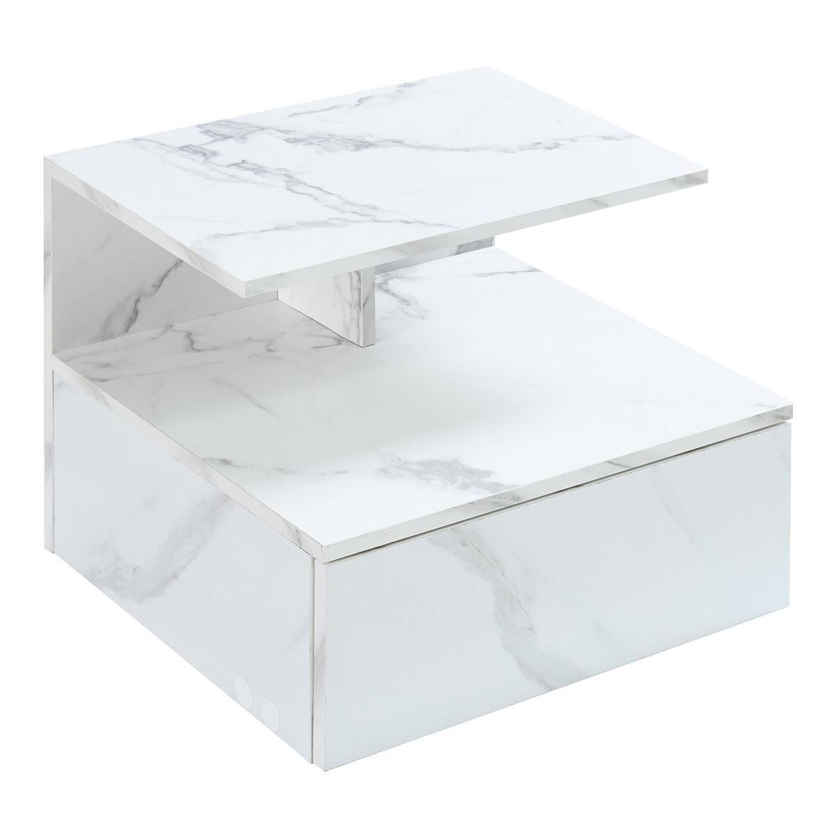 WANDSCHRANK Amberg - Perlmutt, Holzwerkstoff (40/31/35cm) - [en.casa]