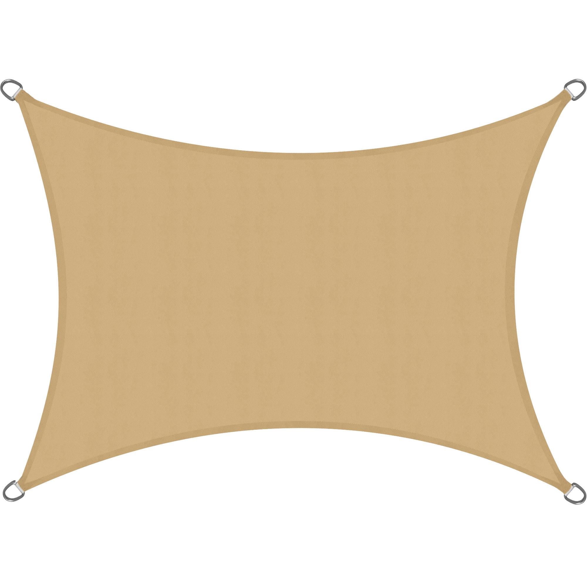 SONNENSEGEL SolVision PS9 200/300 cm rechteckig Sand PE - Sandfarben, Kunststoff (300/200cm) - Sol Royal