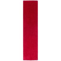 HOCHFLOR VELOURS TEPPICH LÄUFER MONA - Rot, Textil (80/200cm) - Snapstyle