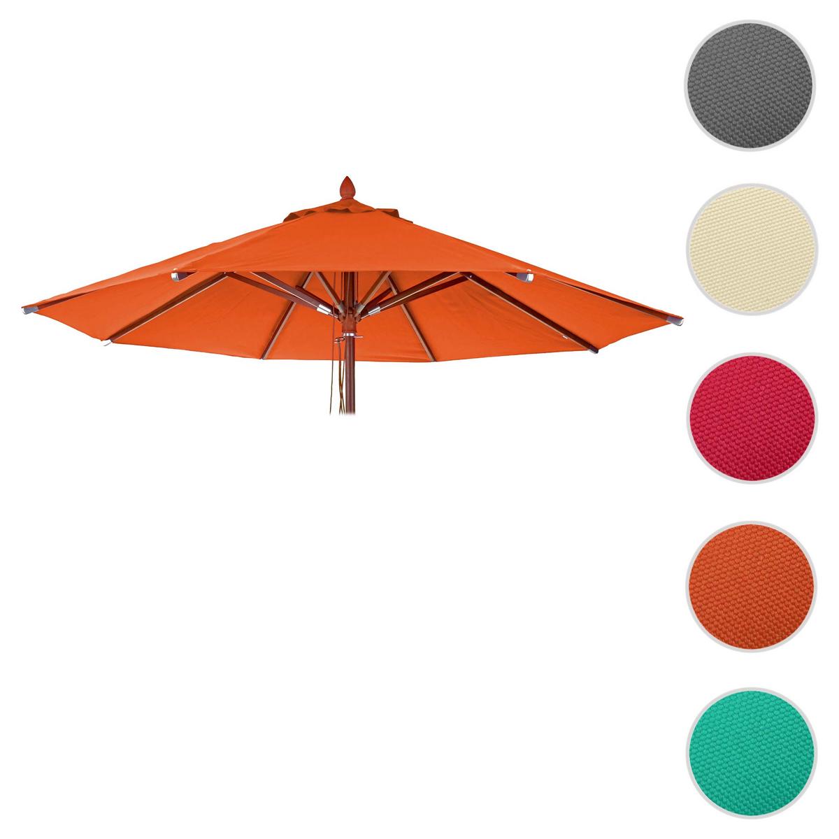 ERSATZ-BEZUG FÜR SCHIRM I RUND Orange - Orange, Textil (300/300cm) - MCW