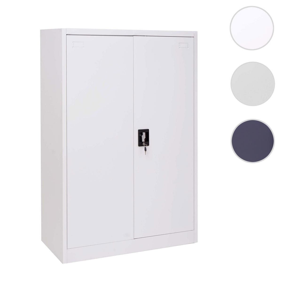 AKTENSCHRANK Weiß - Weiß, Metall (90/140/40cm) - MCW