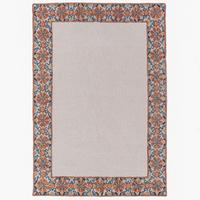 TEPPICH aus Wolle BROK in Rot, floral, 200 x 290 cm - Beige, Textil (200/290cm) - KADIMA DESIGN