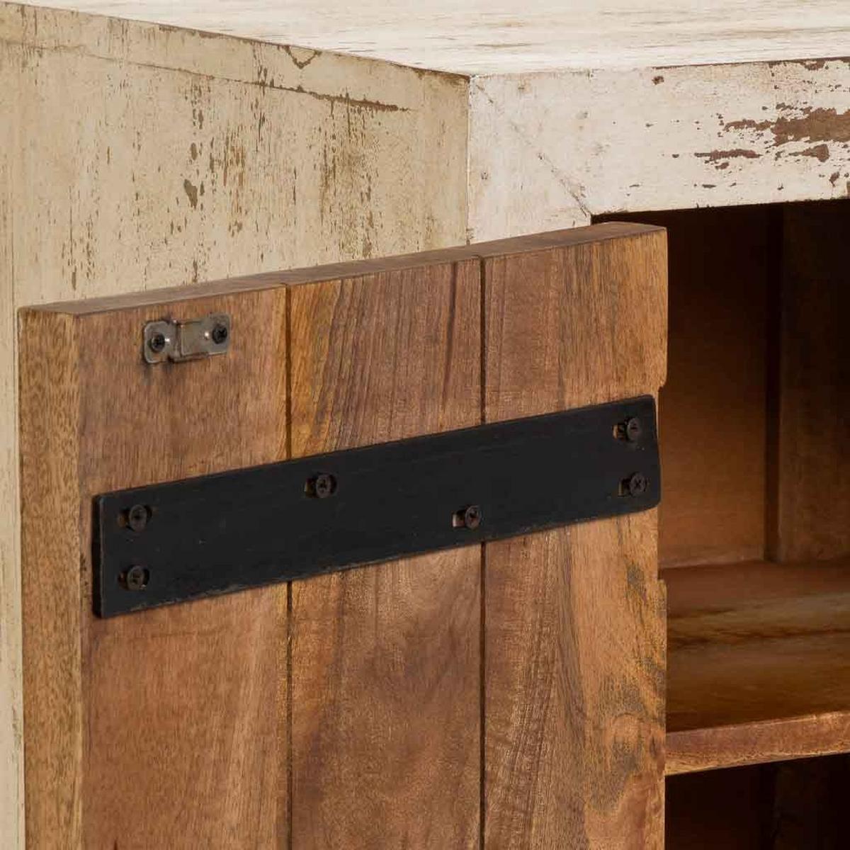 NACHTTISCH aus holz 40x35x60cm - Beige, Holz (40/60/35cm) - Wanderlust