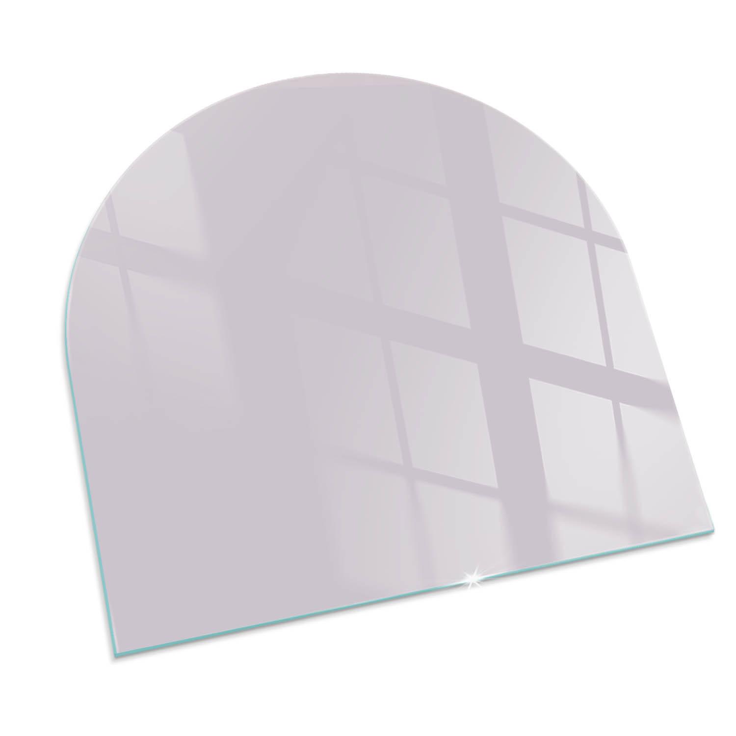 GLASPLATTE für Kamin 100x100 cm - Lila, Glas (100/100/0.4cm) - TULUP