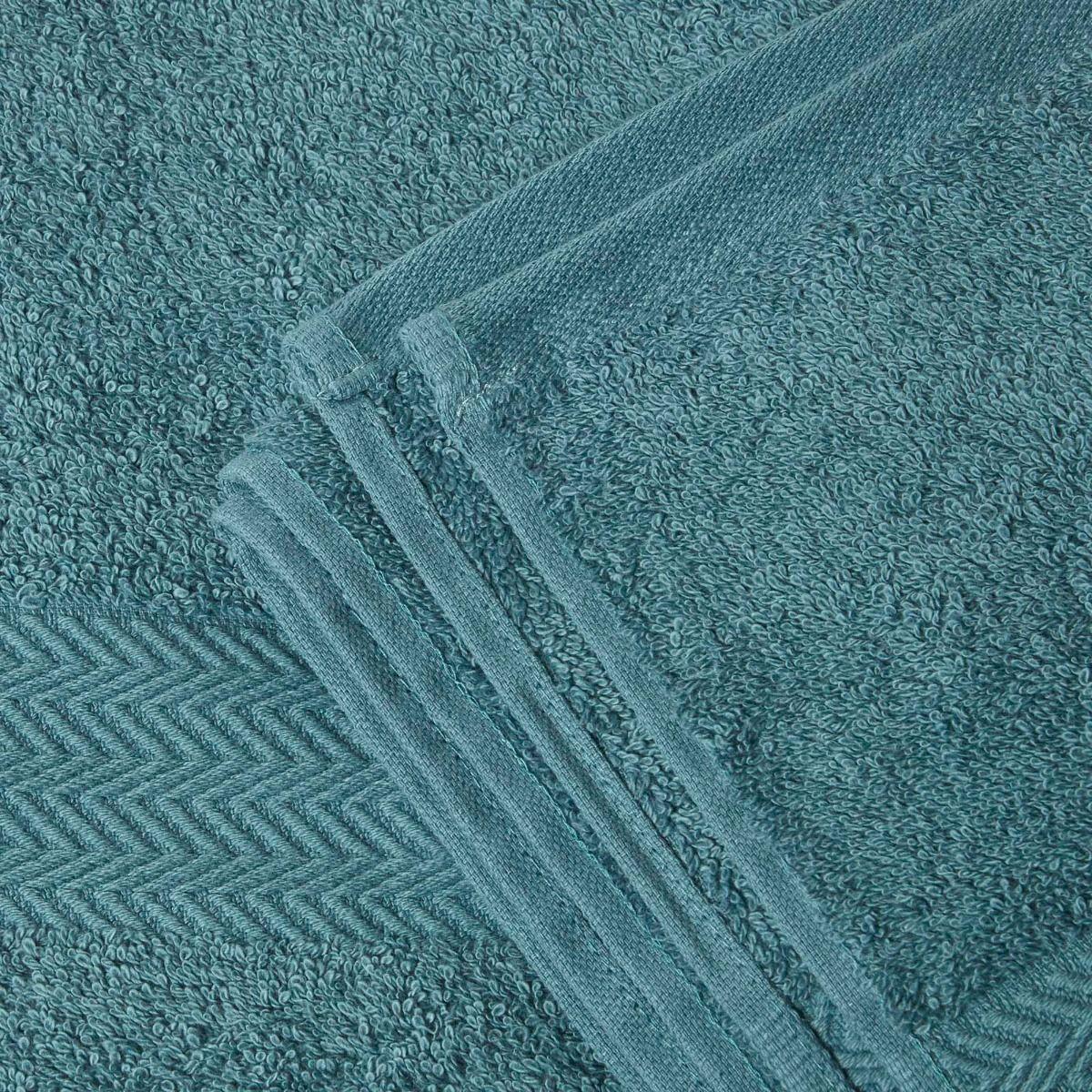 HANDTUCH Comfort petrol - Petrol, Textil (50/90cm) - Homescapes