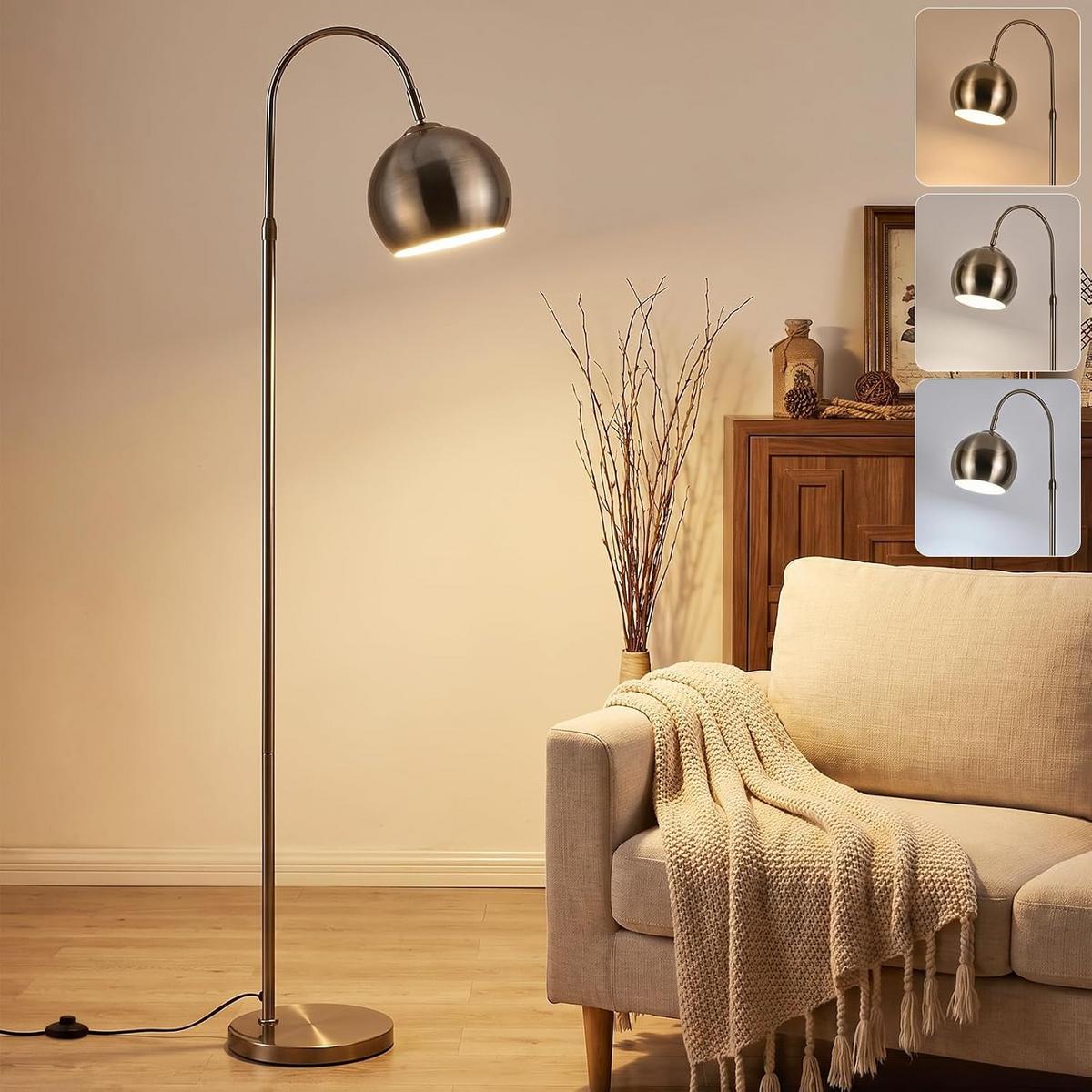 STEHLAMPE Vyvin 42/20/160 cm - Bronzefarben, Metall (42/20/160cm) - ZMH