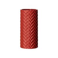VASE Zick Zack Terra 25 cm - Terracotta, Keramik (25cm) - Ritzenhoff Breker