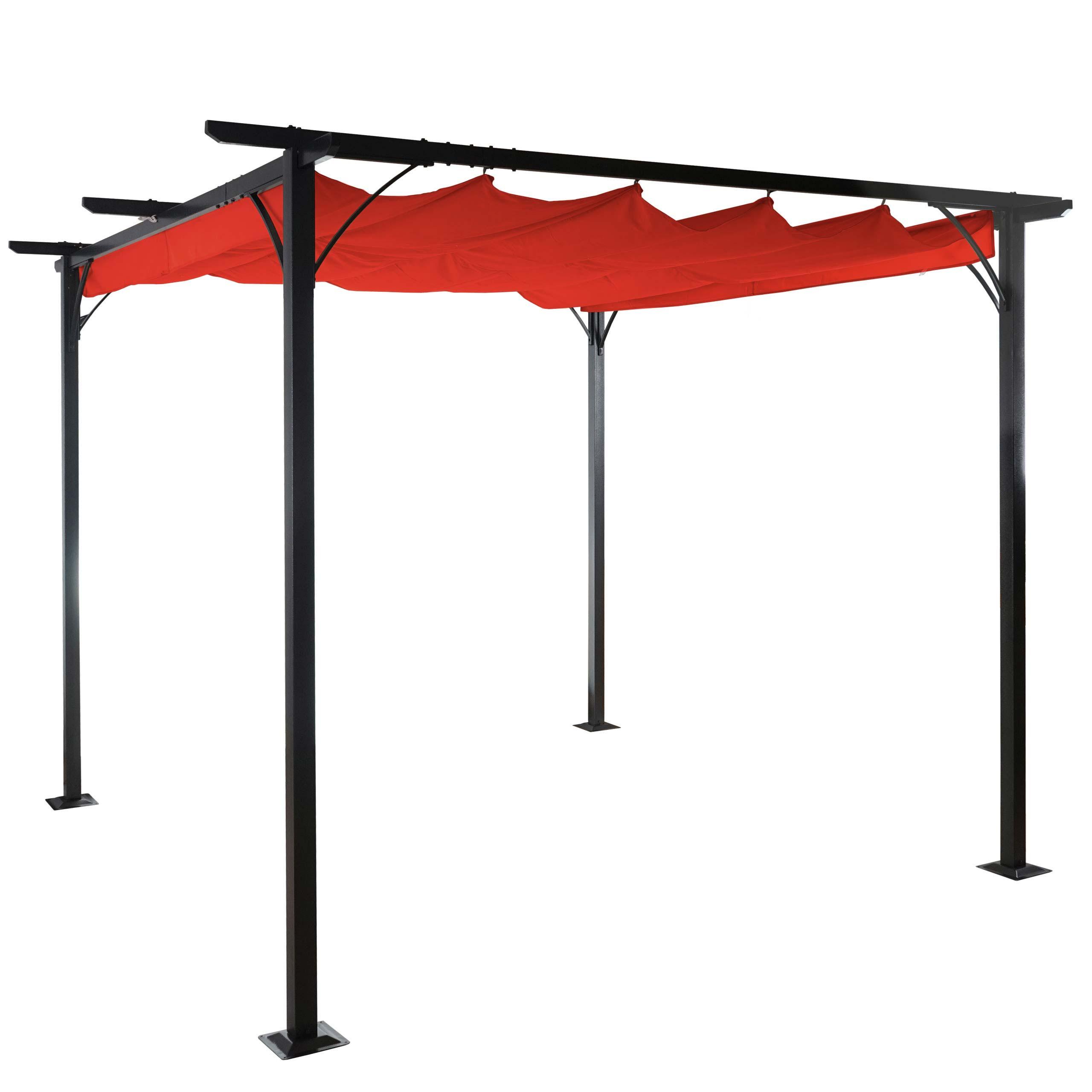 PERGOLA Orange - Orange, Metall (300/232/300cm) - MCW