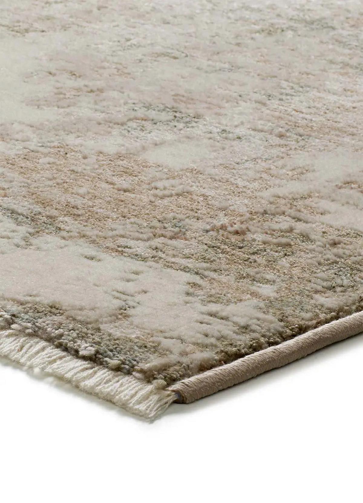 KURZFLORTEPPICH Beige / Grün Ona 200/290 cm - Beige/Grün, Textil (200/290cm) - Atticgo