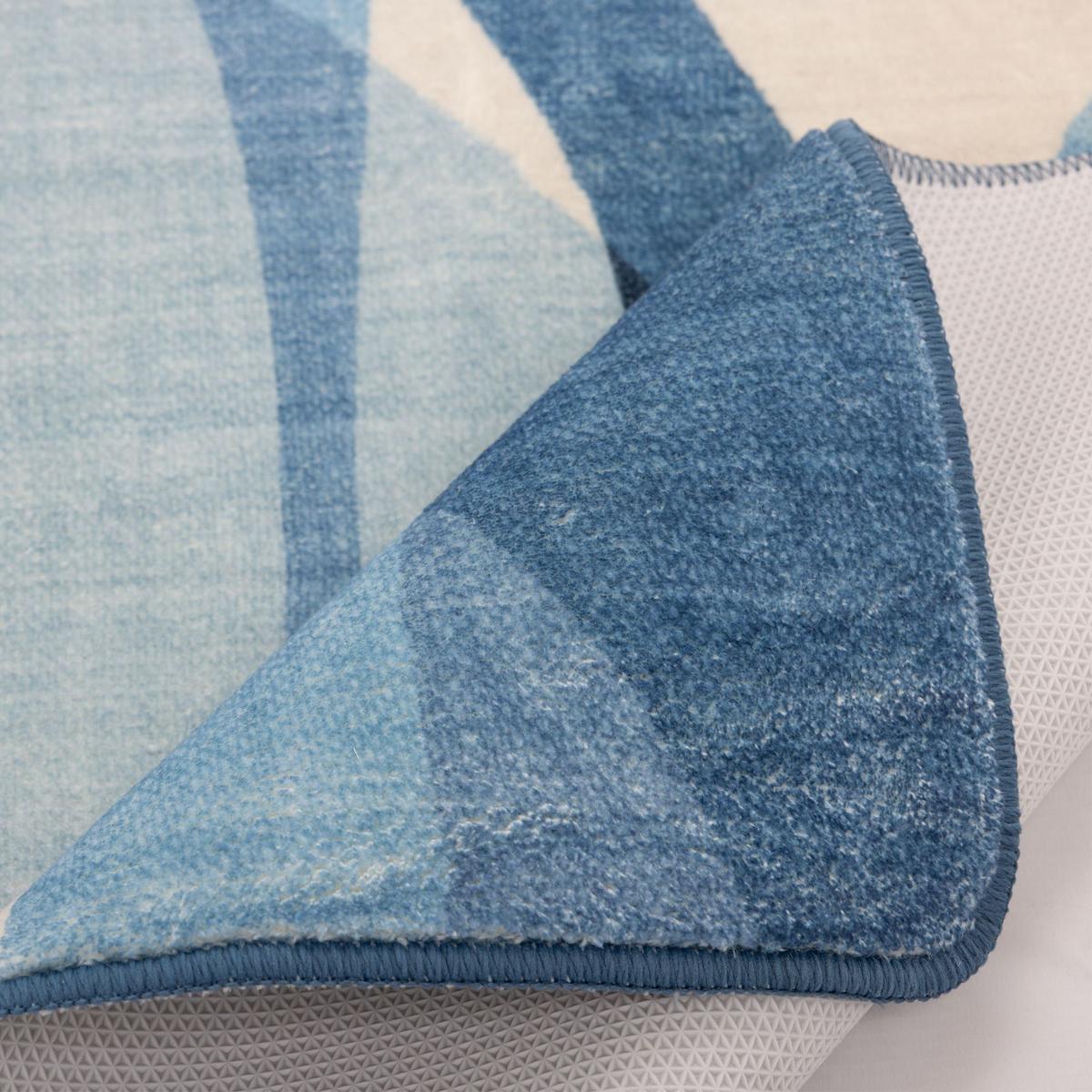 BADTEPPICH Aquata 50x60 cm - Blau, Textil (50/60cm) - Gino Falcone