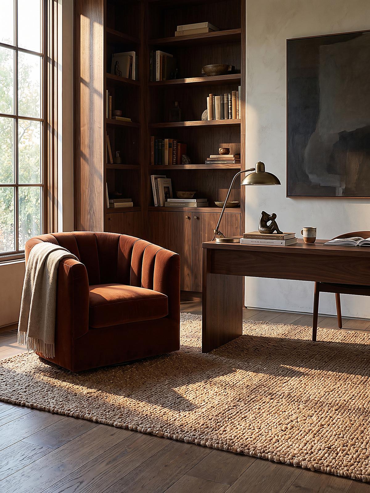 TEPPICH Kurzflor, handgewebt, GLAVEN, in Natur, Bouclé-Struktur, 200 x 290 cm - Beige, Textil (200/290cm) - KADIMA DESIGN