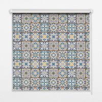 INNENROLLO - Fensterrollo - Rollo - 100x180 cm - Mandala - Blau, Kunststoff (100/180/0.5cm) - TULUP