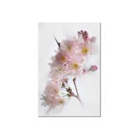 KUNSTDRUCK Grau 40/60 cm - Pink/Grau, Textil (40/60cm) - KUNSTLOFT