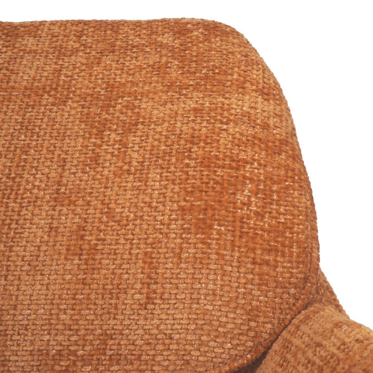 ESSZIMMERSTUHL Orange 2er-Set - Currygelb/Orange, Textil (57/86/61cm) - MCW