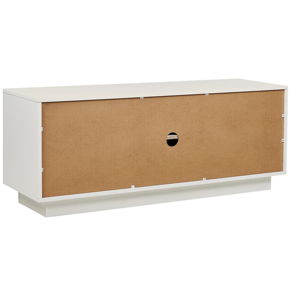 SCHRANK Weiß Uyuni - Weiß, Holzwerkstoff (120/40/40cm) - Beliani