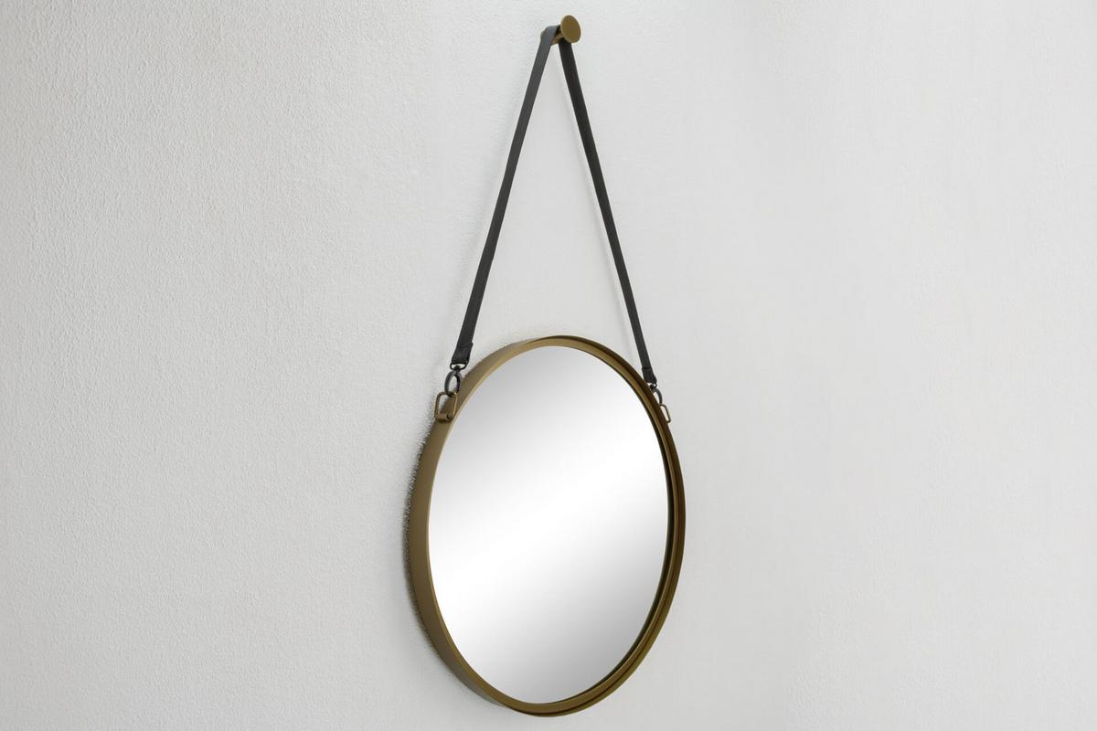 WANDSPIEGEL Gold 60/110,5 cm - Goldfarben, Metall (5.21/110.5/6cm) - KUNSTLOFT