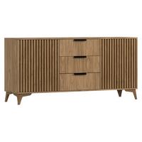 SIDEBOARD Esteban Holz - Braun, Holzwerkstoff (80/32/80cm) - Petits-meubles