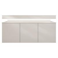 KOMMODE Glossa Bis 3D 160 - Sandfarben, Holzwerkstoff/Kunststoff (160/83/39cm) - MIRJAN24