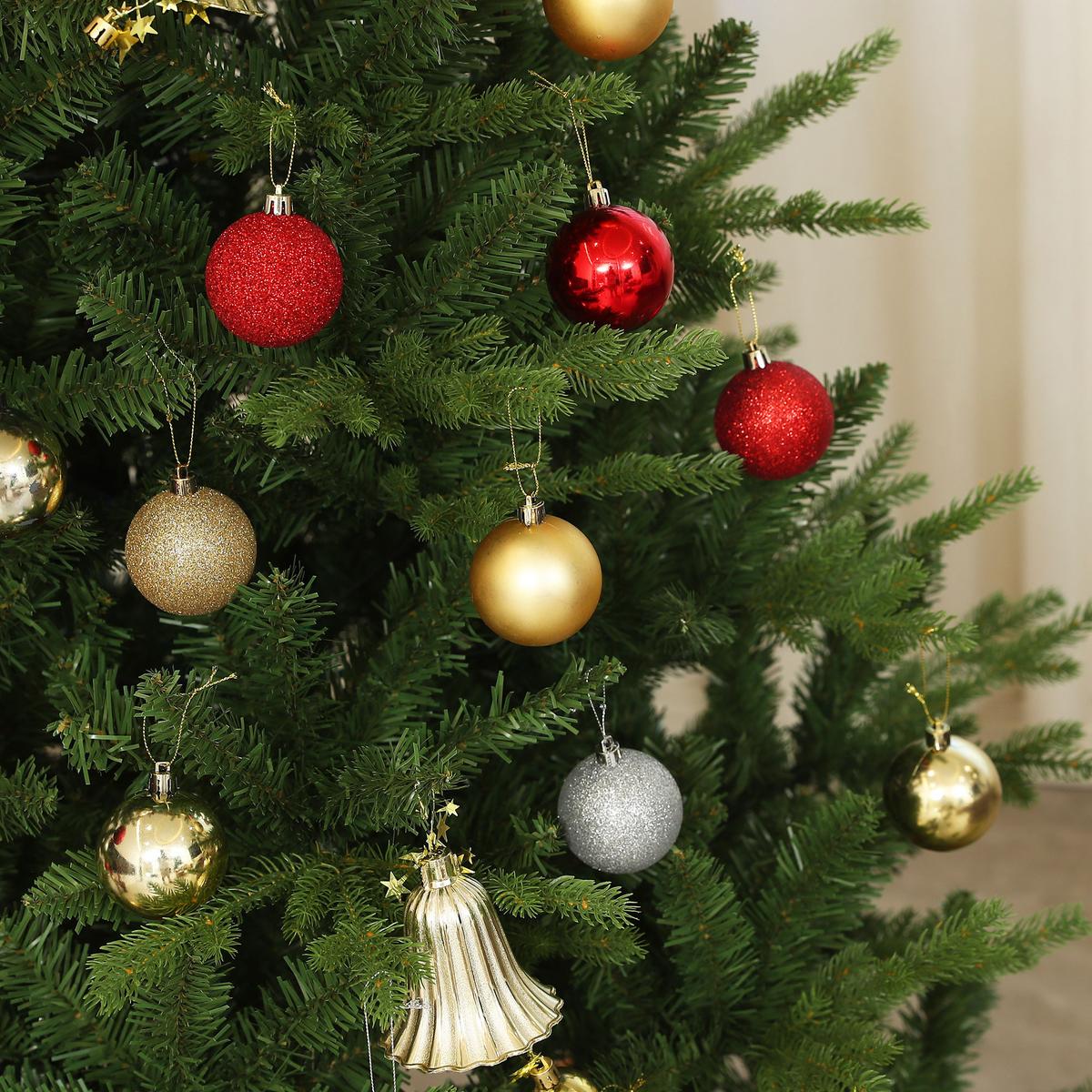 KÜNSTLICHER Weihnachtsbaum, 180 cm Christbaum mit Schnellaufbau Klappsystem - Grün, Kunststoff (180cm) - HOMCOM