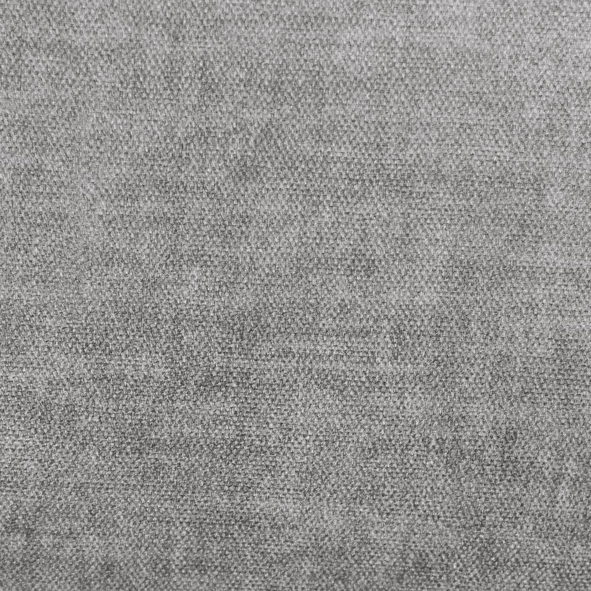 OTTOMANE Stoff Grau Hellnar - Grau, Textil (52/39/102cm) - Beliani