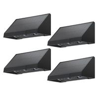 WANDLEUCHTE XYPH 5.7/5/14 cm （4er-set） - Schwarz, Metall (5/7/14cm) - ZMH